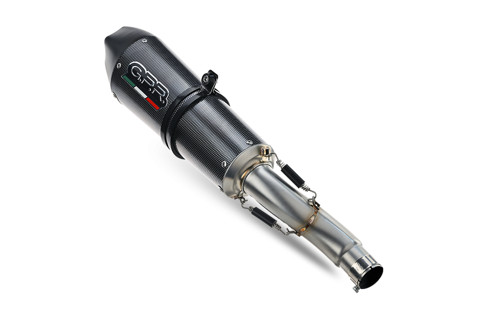 Pot echappement compatible avec Can Am Spyder 1000 Gs 2007-2009, Gpe Ann. Poppy, Échappement légal, homologué,silencieux avec db killer amovible et tuyau de liaison spécifique 
