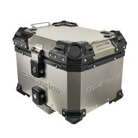 GPR TECH TOP CASE ALPI-TECH 35 LT. Top case en Titane, couleur naturel avec plaque universelle incluse Capacité Litres 35
