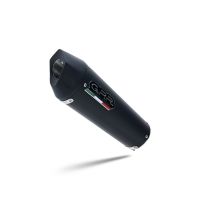 GPR pot echappement compatible avec  Triumph Daytona 660 2023-2025, New Grand Prix Evo Black Titanium, Homologué et légal, système d'échappement complet avec catalyseur et db killer amovible 