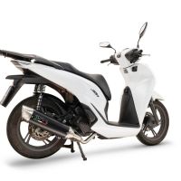 Pot echappement compatible avec Honda SH 150 2024-2025, Furore-X Scooter, Silencieux homologué pour bruit, échappement complet avec catalyseur et db killer 