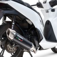 Pot echappement compatible avec Honda SH 150 2024-2025, Furore-X Scooter, Silencieux homologué pour bruit, échappement complet avec catalyseur et db killer 