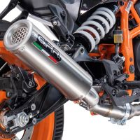 Pot echappement compatible avec Husqvarna Svartpilen 401 2024-2025, M3 Inox , Échappement légal, homologué,silencieux avec db killer amovible et tuyau de liaison spécifique 