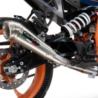 Pot echappement compatible avec Husqvarna Vitpilen 401 2024-2025, Powercone Evo, Échappement légal, homologué,silencieux avec db killer amovible et tuyau de liaison spécifique 