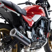 GPR pot echappement compatible avec  Kawasaki Z 650 RS 2024-2025, M3 Black Titanium, Silencieux homologué pour bruit, échappement complet avec catalyseur et db killer 