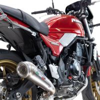 GPR pot echappement compatible avec  Kawasaki Z 650 RS 2024-2025, Powercone Evo, Silencieux homologué pour bruit, échappement complet avec catalyseur et db killer 