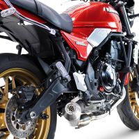 GPR pot echappement compatible avec  Kawasaki Z 650 RS 2024-2025, Ultracone, Pot echappement racing, ligne complet, fourni avec collecteur spécifique, article sans homologation 