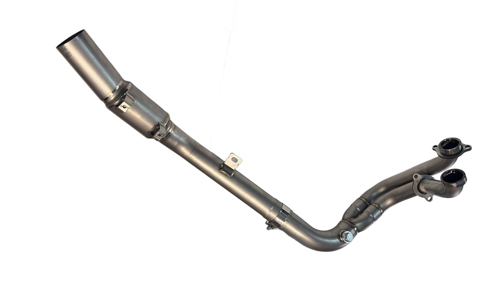 GPR pot echappement compatible avec  Kove 800X 2024-2026, Decatalizzatore RACING, Suppresseur de cataliseu, décatalyseurr, article sans homologation 