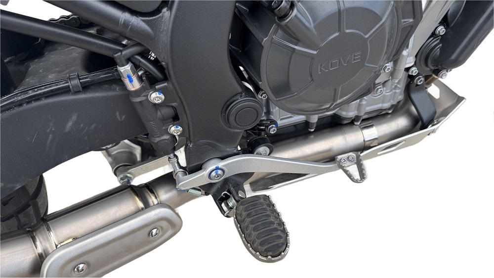 GPR pot echappement compatible avec  Kove 800X 2024-2026, Decatalizzatore RACING, Suppresseur de cataliseu, décatalyseurr, article sans homologation 