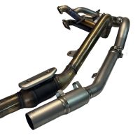GPR pot echappement compatible avec  Kove 800X 2024-2026, Decatalizzatore RACING, Suppresseur de cataliseu, décatalyseurr, article sans homologation 