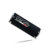 Pot echappement compatible avec Aprilia RS 457 2024-2025, M3 Black Titanium, Homologué et légal, système d'échappement complet avec catalyseur et db killer amovible 