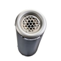 Pot echappement compatible avec Aprilia RS 457 2024-2025, M3 Black Titanium, Homologué et légal, système d'échappement complet avec catalyseur et db killer amovible 