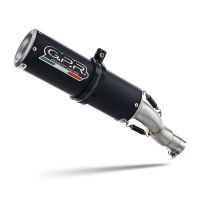 Pot echappement compatible avec Husqvarna Svartpilen 125 2024-2025, M3 Black Titanium, Échappement légal, homologué,silencieux avec db killer amovible et tuyau de liaison spécifique 
