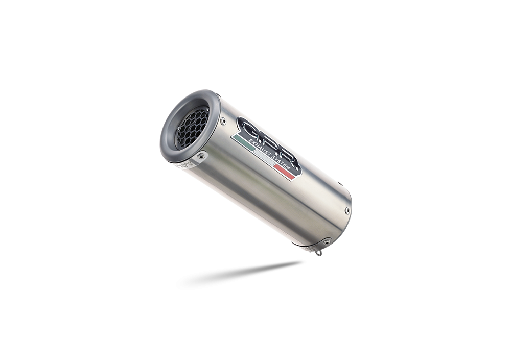Pot echappement compatible avec Yamaha XSR900 2022-2024, M3 Inox , Homologué et légal, système d'échappement complet avec catalyseur et db killer amovible 