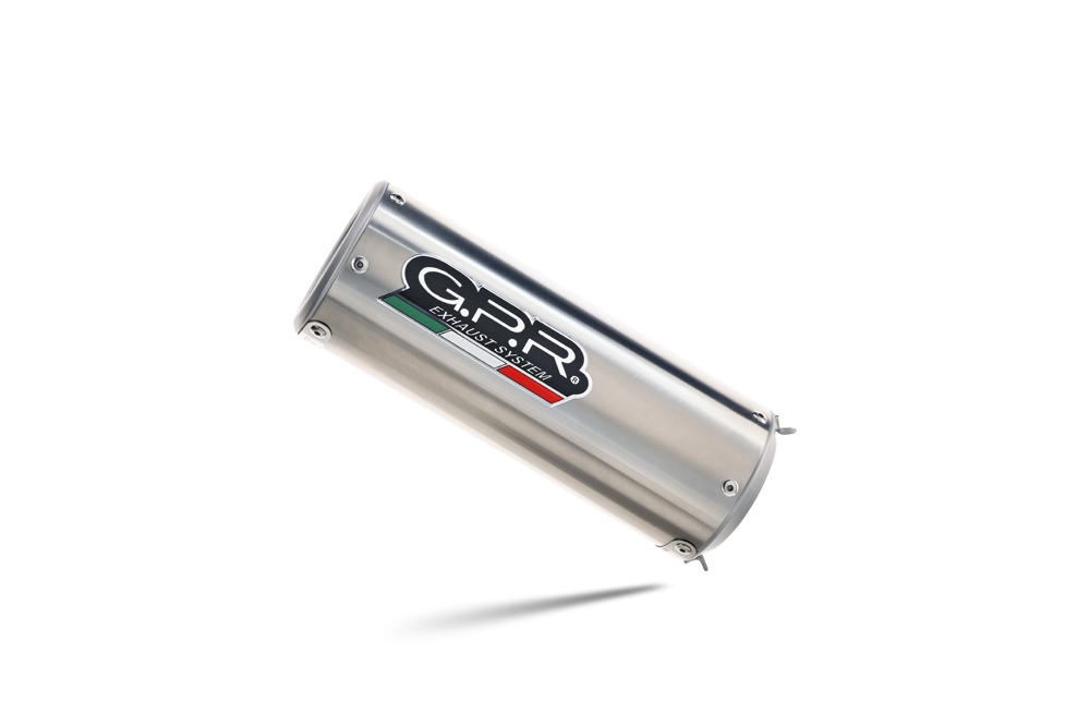 Pot echappement compatible avec Yamaha XSR900 2022-2024, M3 Inox , Homologué et légal, système d'échappement complet avec catalyseur et db killer amovible 