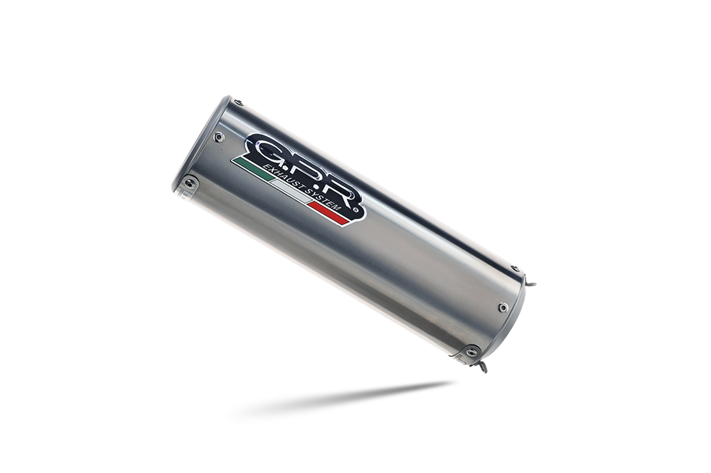 Pot echappement compatible avec Aprilia RS 457 2024-2025, M3 Inox , Homologué et légal, système d'échappement complet avec catalyseur et db killer amovible 