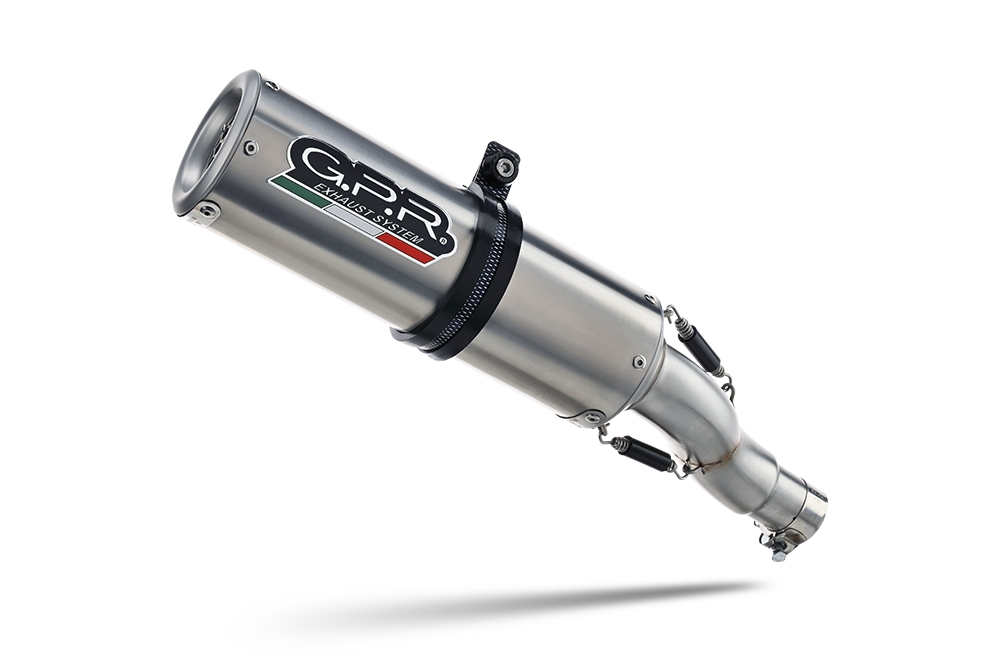 Pot echappement compatible avec Yamaha Yzf R6 2017-2025, M3 Inox , Pot échappement racing, avec les tuyaux de liaison, article sans homologation 
