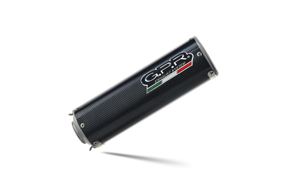 Pot echappement compatible avec Honda Vtr 1000 Sp-2 RC51 2002-2006, M3 Poppy , Paire de pot d'échappement homologuées, livrées avec db killer amovible et raccords spécifiques 
