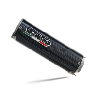 Pot echappement compatible avec Keeway Rkf 125 2021-2023, M3 Poppy , Homologué et légal, système d'échappement complet avec catalyseur et db killer amovible 