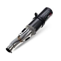 Pot echappement compatible avec Bmw R Nine-T 1200 -Pure -Racer -Urban G-S 2017-2023, M3 Poppy , Échappement légal, homologué,silencieux avec db killer amovible et tuyau de liaison spécifique 