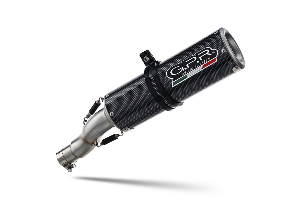 Pot echappement compatible avec Bmw R Nine-T 1200 -Pure -Racer -Urban G-S 2017-2023, M3 Poppy , Échappement légal, homologué,silencieux avec db killer amovible et tuyau de liaison spécifique 