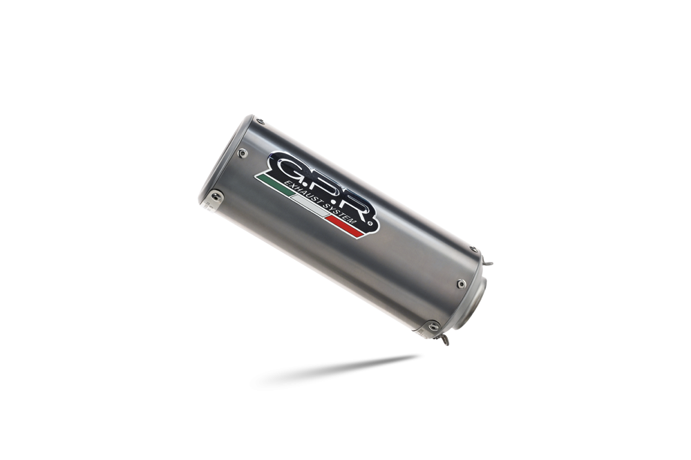 Pot echappement compatible avec Suzuki Gsx-R 1000 - 1000 R 2021-2025, M3 Titanium Natural, Échappement légal, homologué,silencieux avec db killer amovible et tuyau de liaison spécifique 
