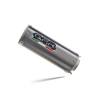 Pot echappement compatible avec Kawasaki Versys 650 2006-2014, M3 Titanium Natural, Échappement légal, homologué,silencieux avec db killer amovible et tuyau de liaison spécifique 