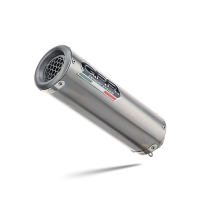 Pot echappement compatible avec Bmw R 1250 R -Rs 2021-2024, M3 Titanium Natural, Échappement légal, homologué,silencieux avec db killer amovible et tuyau de liaison spécifique 
