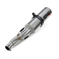 Pot echappement compatible avec Honda Vtr 1000 Sp-1 RC51 2000-2001, M3 Titanium Natural, Paire de pot d'échappement homologuées, livrées avec db killer amovible et raccords spécifiques 