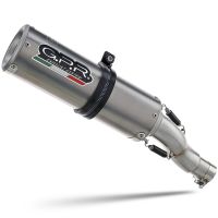 Pot echappement compatible avec Honda Cmx 300 Rebel 2021-2023, M3 Titanium Natural, Échappement légal, homologué,silencieux avec db killer amovible et tuyau de liaison spécifique 