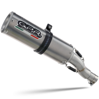 Pot echappement compatible avec Yamaha Yzf R6 2017-2024, M3 Titanium Natural, Pot echappement racing, ligne complet, fourni avec collecteur spécifique, article sans homologation 
