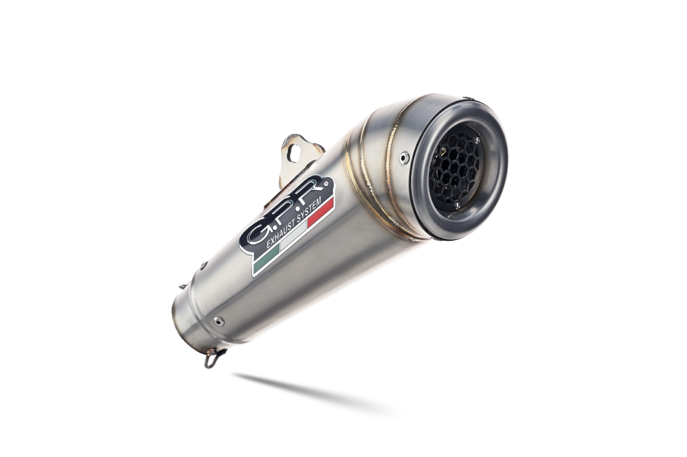 Pot echappement compatible avec Bmw R Nine-T 1200 -Pure -Racer -Scrambler -Urban G-S 2013-2016, Powercone Evo, Échappement légal, homologué,silencieux avec db killer amovible et tuyau de liaison spécifique 