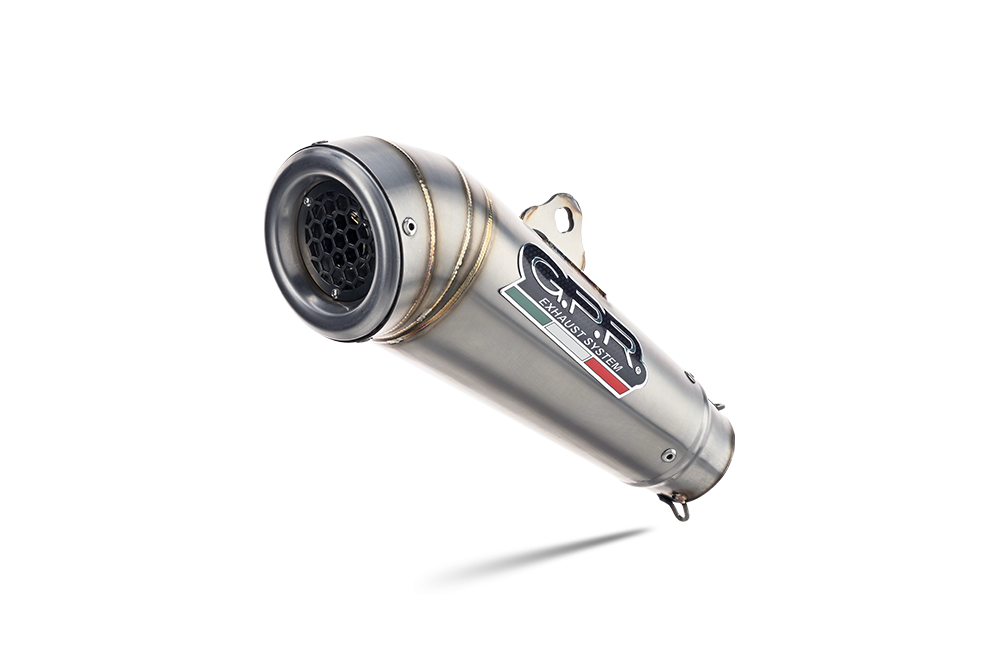 Pot echappement compatible avec Yamaha XSR900 2022-2024, Powercone Evo, Homologué et légal, système d'échappement complet avec catalyseur et db killer amovible 