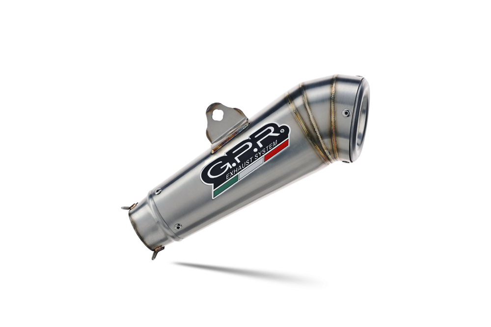 Pot echappement compatible avec Bmw R Nine-T 1200 -Pure -Racer -Scrambler -Urban G-S 2013-2016, Powercone Evo, Échappement légal, homologué,silencieux avec db killer amovible et tuyau de liaison spécifique 