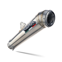 Pot echappement compatible avec Bmw F 700 Gs 2011-2015, Powercone Evo, Échappement légal, homologué,silencieux avec db killer amovible et tuyau de liaison spécifique 