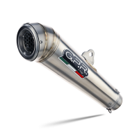 Pot echappement compatible avec Tuning TUNING 1980-2021, Powercone Evo, Silencieux racing à adapter au collecteur d'origine, livré avec db killer amovible 