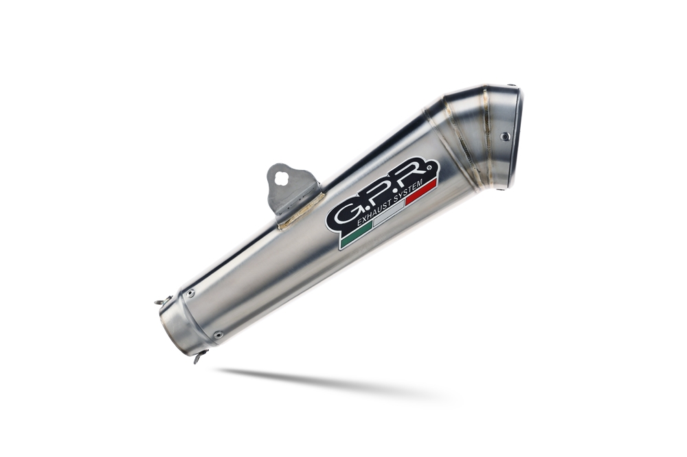 Pot echappement compatible avec Bmw R 1200 Gs -Adventure 2013-2013, Powercone Evo, Homologué et légal, système d'échappement complet, avec db killer amovible 