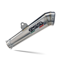 Pot echappement compatible avec Bmw R 1200 Gs -Adventure 2010-2012, Powercone Evo, Homologué et légal, système d'échappement complet, avec db killer amovible 