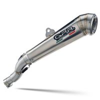 Pot echappement compatible avec Bmw R 1200 Gs -Adventure 2013-2013, Powercone Evo, Homologué et légal, système d'échappement complet, avec db killer amovible 