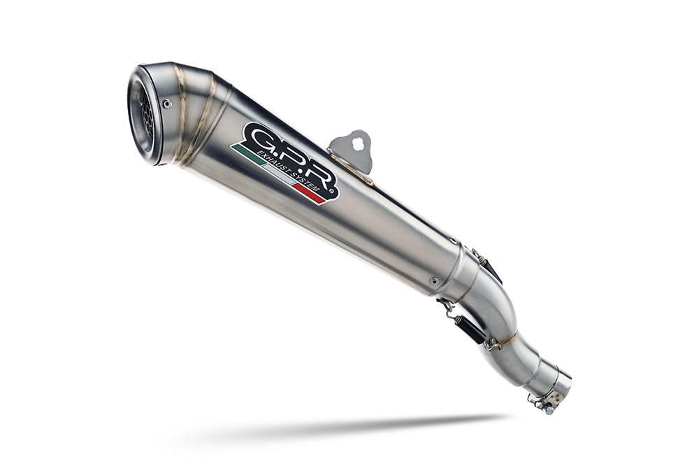Pot echappement compatible avec Kawasaki Ninja 1000 Sx 2020-2020, Powercone Evo, Échappement légal, homologué,silencieux avec db killer amovible et tuyau de liaison spécifique 