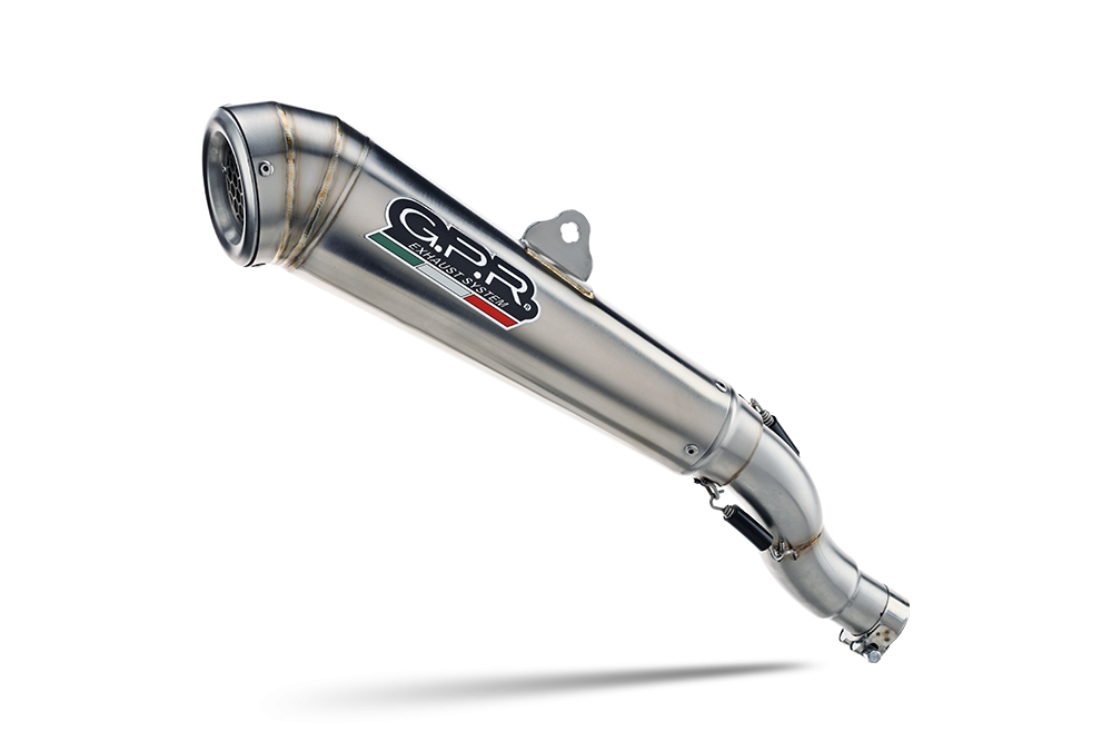 Pot echappement compatible avec Bmw C 650 Sport 2016-2020, Powercone Evo, Échappement légal, homologué,silencieux avec db killer amovible et tuyau de liaison spécifique 