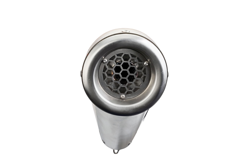 Pot echappement compatible avec Ktm Duke 250 2021-2023, Powercone Evo, Échappement légal, homologué,silencieux avec db killer amovible et tuyau de liaison spécifique 