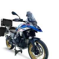 GPR TECH compatible with  Bmw R 1300 GS 2023/2025 Kit triptyque réalisé en couleur noire, avec Top case 35 Lt + Valises latérales 38 Lt + 38 Lt + support de porte-bagages général Capacité du top case 35 Litres + capacité des valises latérales 38 Litres + 