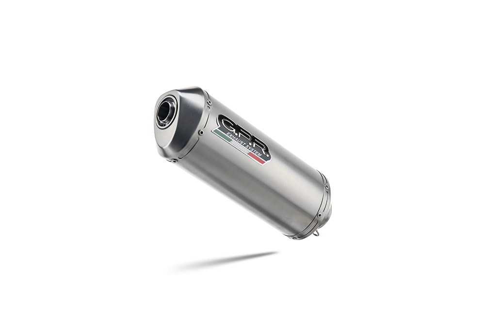 Pot echappement compatible avec Cf Moto 700 Mt 2023-2024, Satinox , Pot echappement racing,silencieux avec db killer et des tuyaux de liaison sans homologation 
