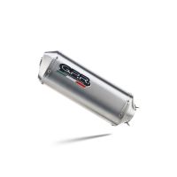 Pot echappement compatible avec Yamaha Mt-09 2017-2020, Satinox , Homologué et légal, système d'échappement complet avec catalyseur et db killer amovible 