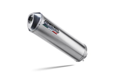 Pot echappement compatible avec Loncin DS2 LX300GY 2022-2023, Satinox , Échappement légal, homologué,silencieux avec catalyseur, db killer amovible et tuyau de liaison spécifique 