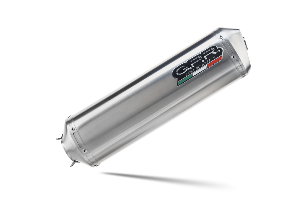 Pot echappement compatible avec Bmw R 1150 R 2000-2006, Satinox , Échappement légal, homologué,silencieux avec db killer amovible et tuyau de liaison spécifique 