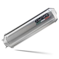 Pot echappement compatible avec Bmw G 650 X -Country -Challenge -Moto 2006-2012, Satinox , Échappement légal, homologué,silencieux avec db killer amovible et tuyau de liaison spécifique 