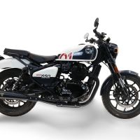Pot echappement compatible avec Royal Enfield Shotgun 650 2024-2025, Ultracone Black, Pots échappements racing, avec les tuyaux de liaison et dbkiller, article sans homologation 