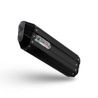 Pot echappement compatible avec Bmw R 1250 Gs -Adventure 2019-2020, Hyper Sonic Black Titanium, Échappement légal, homologué,silencieux avec db killer amovible et tuyau de liaison spécifique 