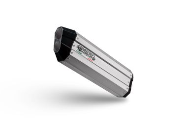 Pot echappement compatible avec Suzuki V-STROM DL 800 DE - SE 2023-2025, Hyper Sonic Titanium, Échappement légal, homologué,silencieux avec db killer amovible et tuyau de liaison spécifique 